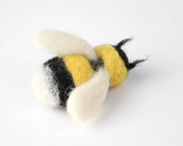 Bee Brooch Needle Felting Kit