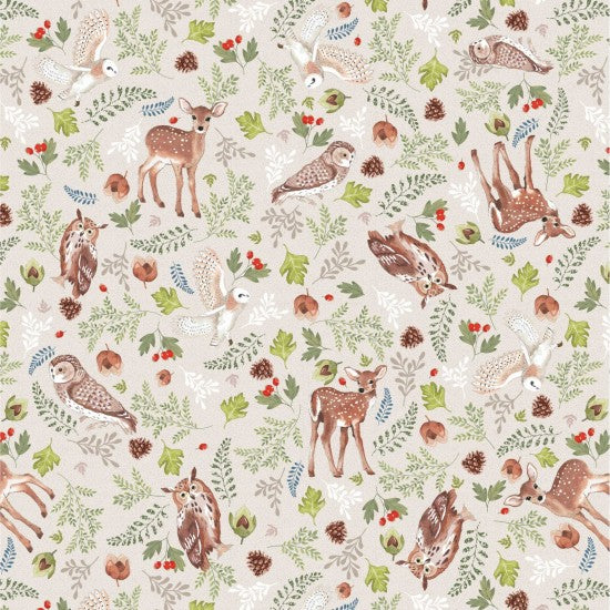 Tawny Forest Wonder - Cotton Print