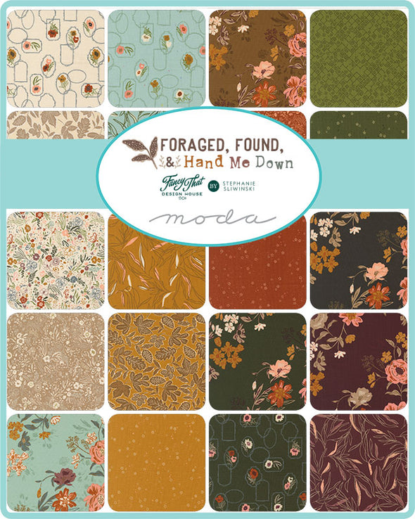 Foraged, Found & Hand Me Down - Charm Pack