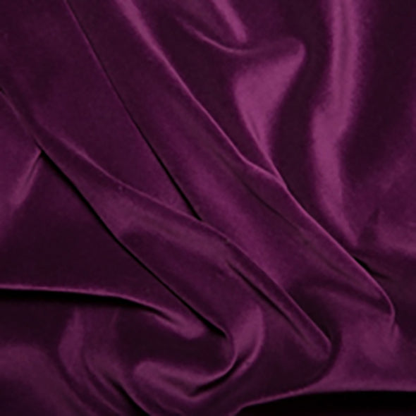 Purple Cotton Velvet
