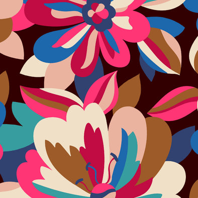 Tapestry Berry - Rayon/Viscose Print