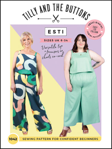 Esti Top/Trouser Set by Tilly and the Buttons