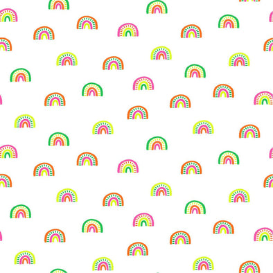Neon Rainbow - Cotton Jersey