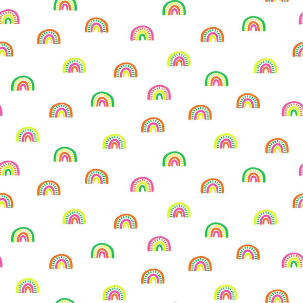Neon Rainbow - Cotton Jersey