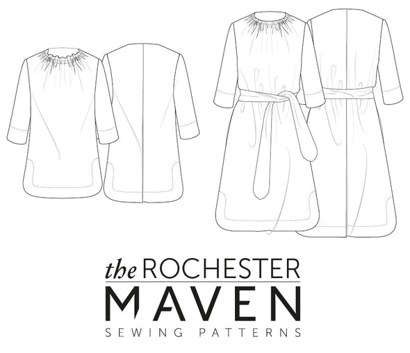 Rochester Dress by Maven Patterns