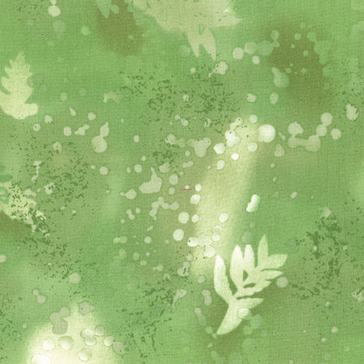 Meadow Green Fossil Fern - Cotton Print