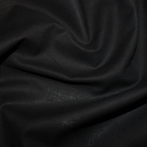 Wide Cotton Sheeting - Black