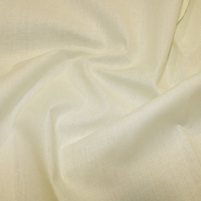 Wide Cotton Sheeting - Cream