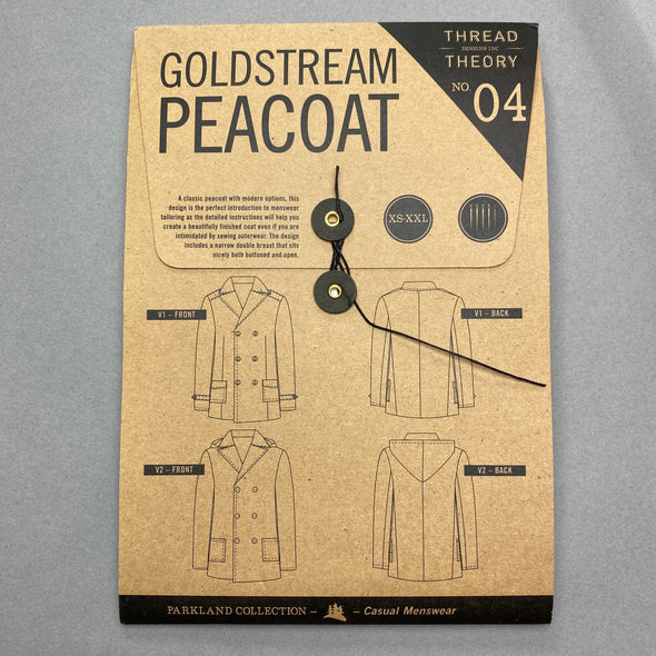 Goldstream Peacoat by Thread Theory Patterns