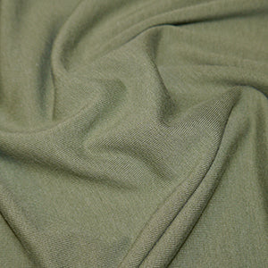Olive Cotton Jersey