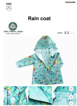 Kids Rain Coat by Sarah JPatterson Designs