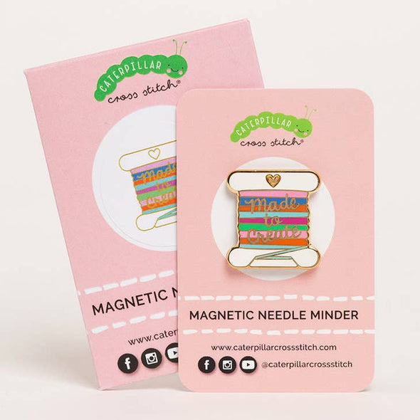 Bobbin Magnetic Needle Minder by Caterpillar Cross Stitch